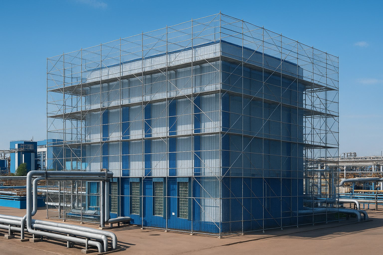 Антидроновая защита насосной станции