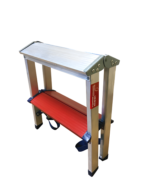 Двухсторонняя алюминиевая комбинированная стремянка  TeaM 2x2 фото 2