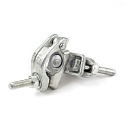 Хомут поворотный 60х60 мм, оцинкованный, кованный (упаковка 20 шт.) фото 1