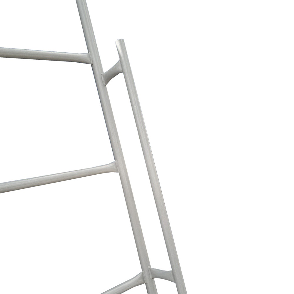 Лестница наклонная с поручнем для строительных лесов фото 2