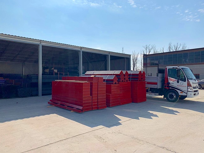 Стальная щитовая опалубка фото 8