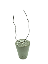 Купить Бетонный фиксатор арматуры конус 60 с проволокой упаковка 200 шт.