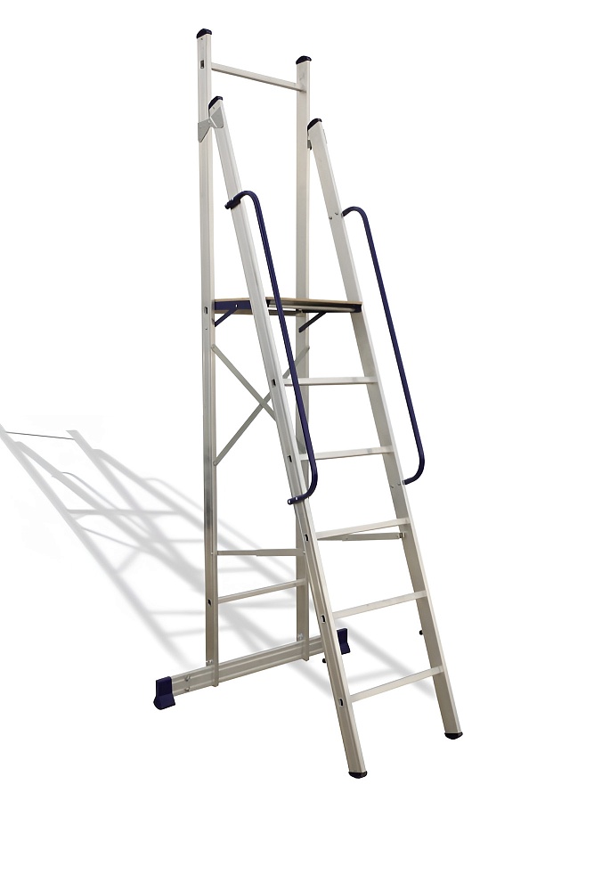 Стремянка профессиональная Alumet APE 1406 фото 1