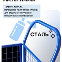 Платформенная тележка Промышленник 1200х800 сетчатая ПС-8.12 200 мм фото 7