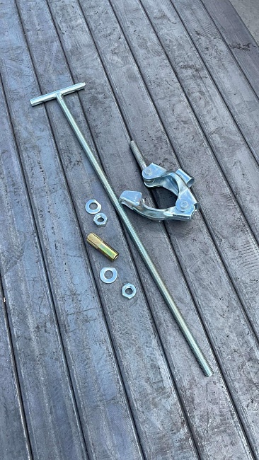 Винтовое анкерное крепление лесов к стене фото 5