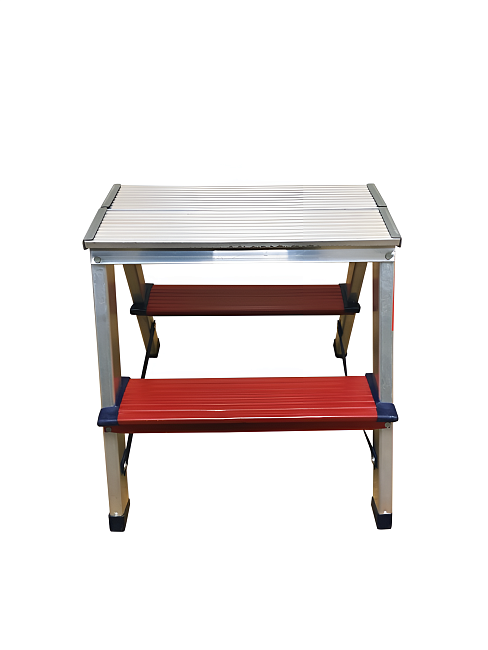 Двухсторонняя алюминиевая комбинированная стремянка  TeaM 2x2 фото 3