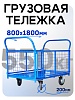 Платформенная тележка сетчатая ПС-8.18 200 мм