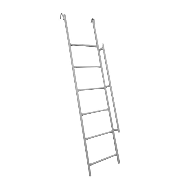 Лестница наклонная с поручнем для строительных лесов фото 1