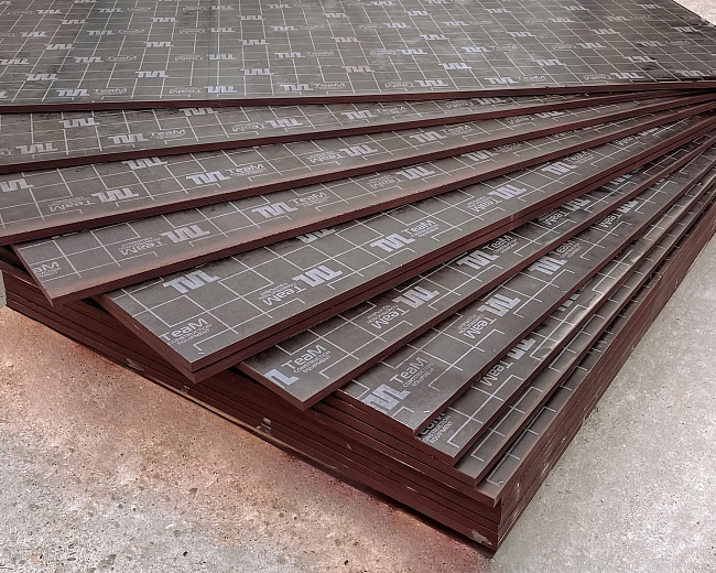 Фанера ламинированная  TeaM GRID 2440х1220х18 мм, береза, сорт 1/1 фото 14