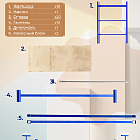 Вышка-тура  Промышленник ВСП Пром 0.7х1.6, 6.4 м фото 3