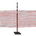 Аварийное ограждение Промышленник Веха дорожная сигнальная 1,8 м, с 3-мя с/о лентами (10 шт) фото 3