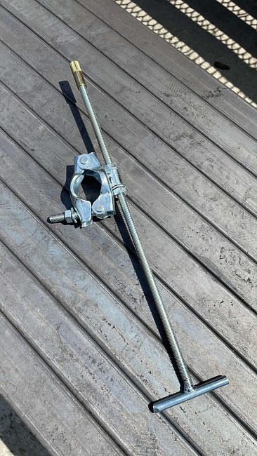 Винтовое анкерное крепление лесов к стене фото 6