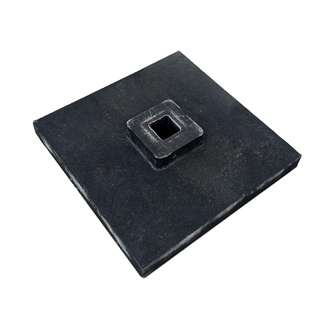 Аварийное ограждение Промышленник подставка полимерная под веху сигнальную, чёрная фото 1