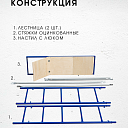 Помост малярный Промышленник ПМ-200 эконом фото 2