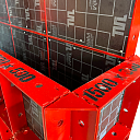 Мелкощитовая опалубка (МЩО) щит линейный 1200×250 фото 4