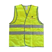 Купить Жилет со светоотражающими элементами Промышленник, жёлтый