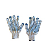 Купить Перчатки рабочие строительные х/б