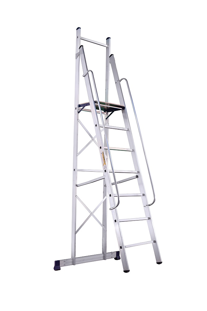 Стремянка профессиональная Alumet APE 1407 фото 1