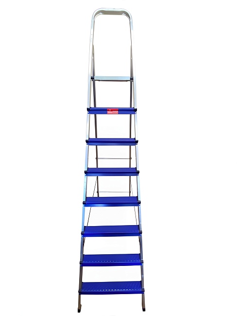 Алюминиевая комбинированная стремянка TeaM 1x8 фото 2