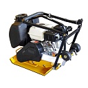 Виброплита бензиновая TeaM С-60 с двигателем Honda и баком для воды, колесами фото 2