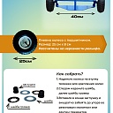 Грузовая тележка двухколесная Промышленник ДК-100 (пневмо колеса) фото 5