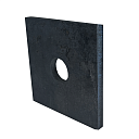 Фундаментная закладная плита (анкерная шайба)  Промышленник Мн-4 120х120 мм фото 1