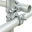 Стойка лесов хомутовых оцинкованная 2 м (комплект 5 шт.) фото 4