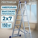 Лестница двухсекционная Alumet Ал 5207 фото 1