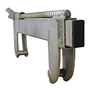 Замок для опалубки Промышленник удлиненный оцинкованный 5 мм фото 2