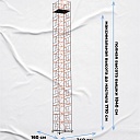 Вышка-тура TeaM ВСП 1.6х2.0, 18.4 м фото 3
