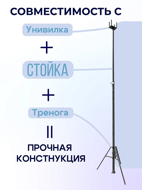 Стойка телескопическая для опалубки  Промышленник 4.5 м фото 8