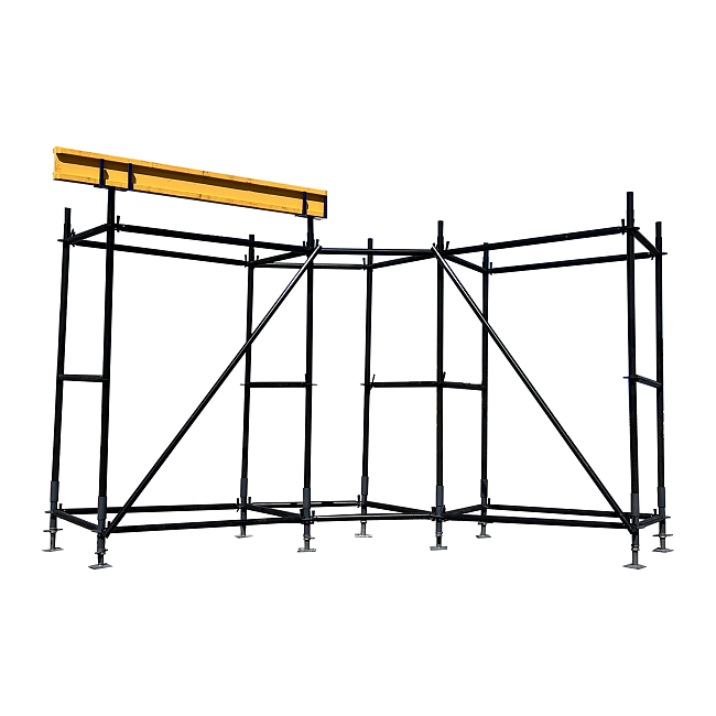 Стартовый элемент 0,35 м для клиновой опалубки на объемных стойках фото 5