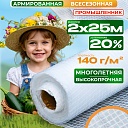 Армированная пленка Промышленник 140г/м2, 2х25м фото 1