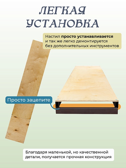 Настил вышки-туры Промышленник ВСП-250/2,0 узкий фото 5